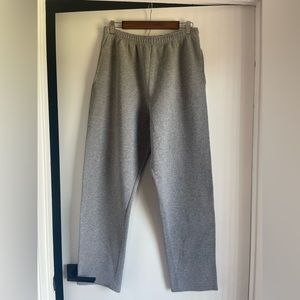Large gray sweats